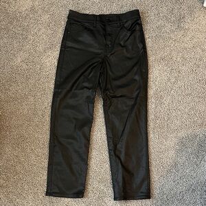 Express Black Straight Leg Pants